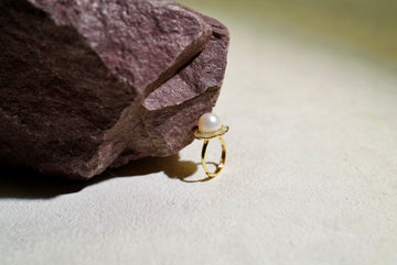 Aurora Crown Pearl Ring