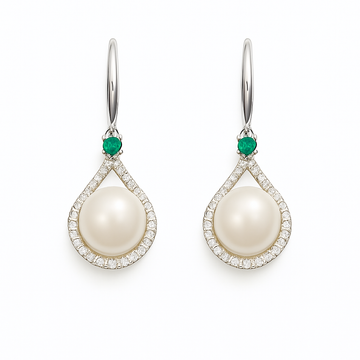 Emerald Drop Earrings
